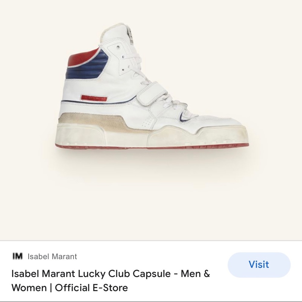 Isabel Marant High Top Mens AlseeH Sneaker 2021 - Picture 3 of 9
